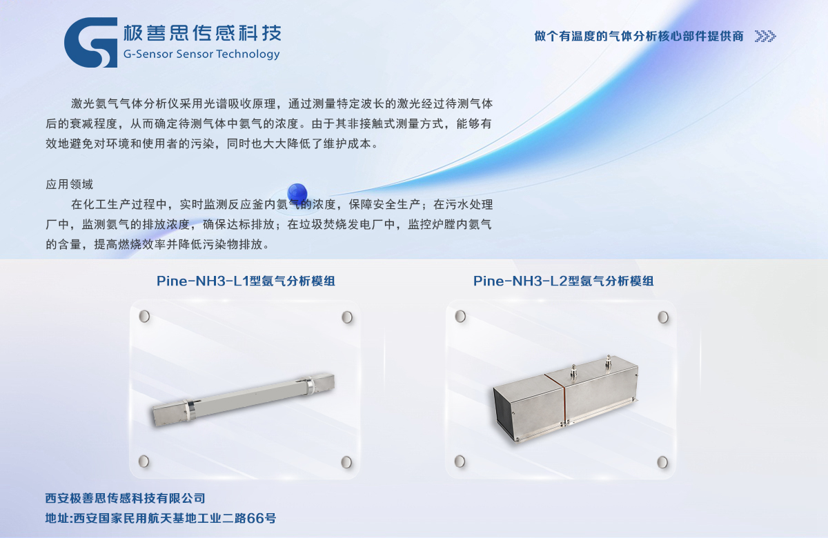 激光氨氣氣體傳感器保障生產(chǎn)安全的綠色守護(hù)者