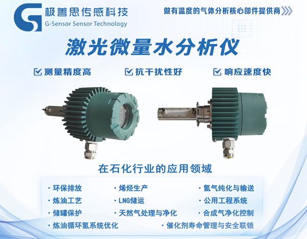 激光露點(diǎn)傳感器——石化行業(yè)水汽監(jiān)測(cè)的智慧之眼